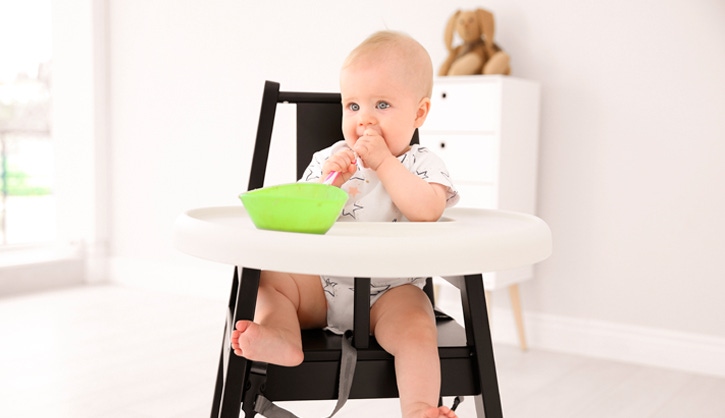 Promueve una buena alimentación en tu bebé