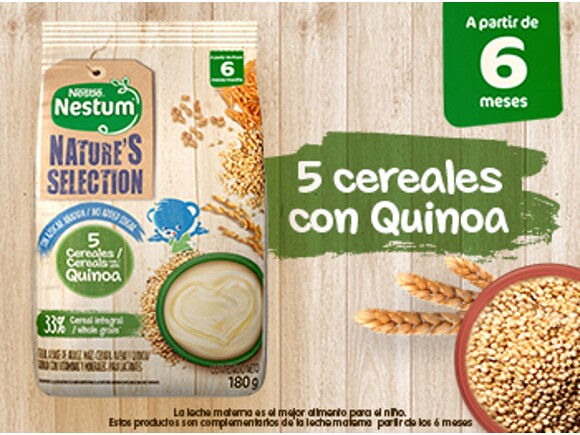 NESTUM® NATURE´S SELECTION​ - 5 Cereales con Quinoa