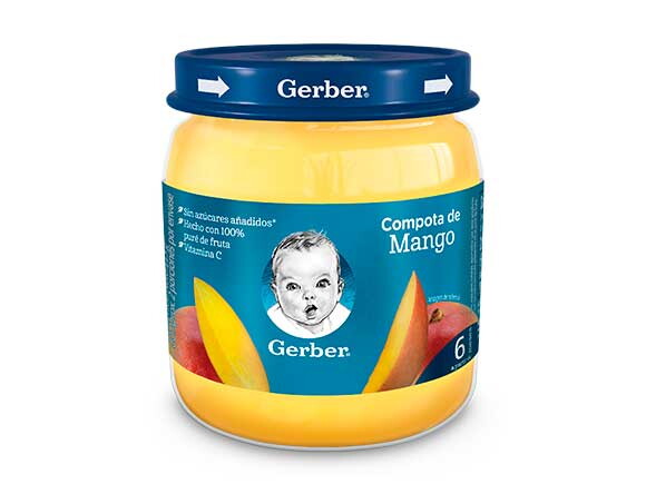 Compota GERBER de Mango