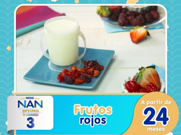 Frutos Rojos con NAN® OPTIPRO® 3