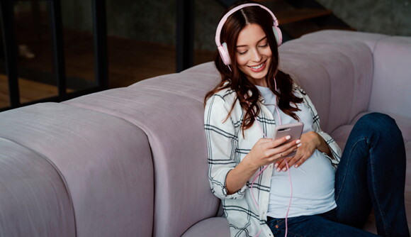 Disfruta de la música para embarazadas