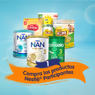 Compra los productos Nestlé® Participantes